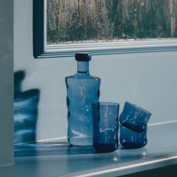Coupe glazen Swirl Midnight (set van 2)