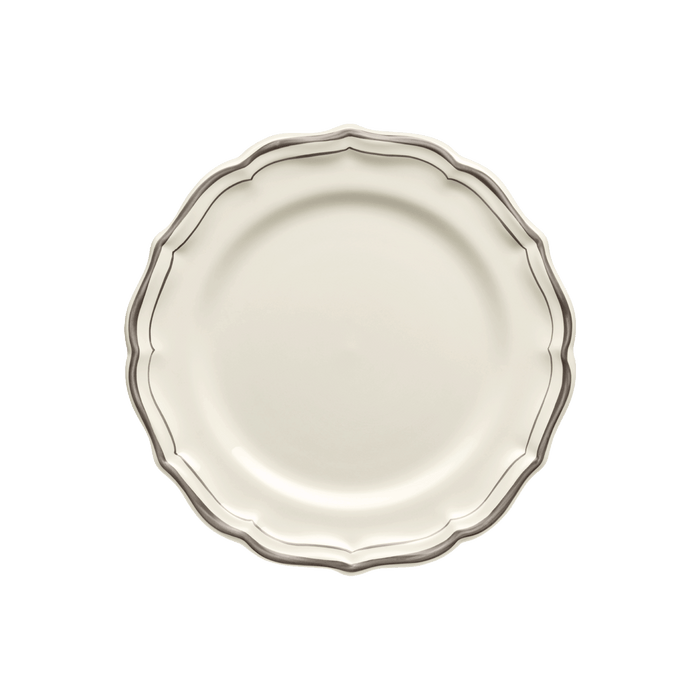 Ontbijtbord Filet Taupe (set van 4)