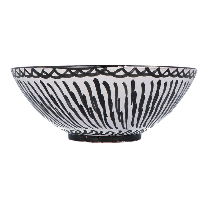 Schaal Pomegranate zwart 30cm