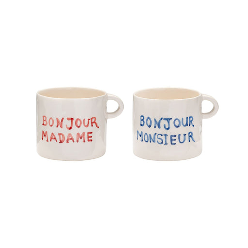 Bonjour mok (set van 2) - Mokken - Anna + Nina