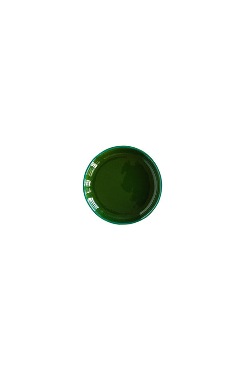 Bord Estela Dark Green & Turquoise Line 12cm - Kleine borden - Val Pottery