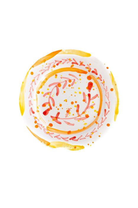 Bord Miguel Red Feather 27cm - Kleine borden - Val Pottery