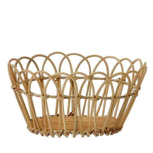 Bread Basket Rattan 23cm Bungalow - FOODIES IN HEELS