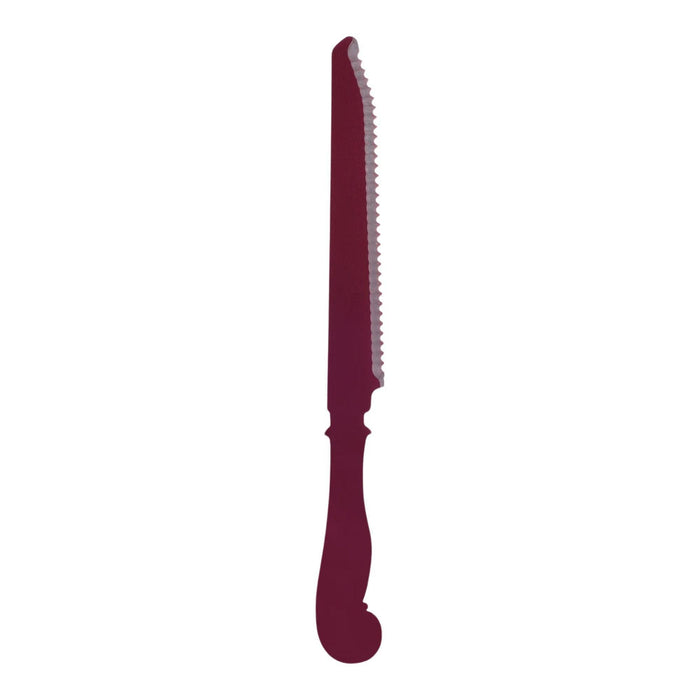 Broodmes Honorine 28,5cm Aubergine - Bestek - Sabre
