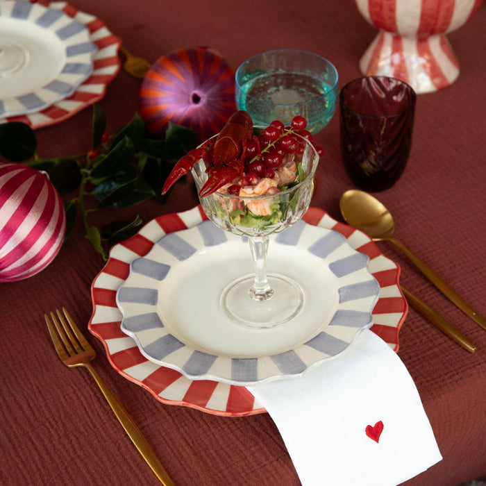 Candy Cane dinerbord 28,5cm - Dinerborden - Anna + Nina