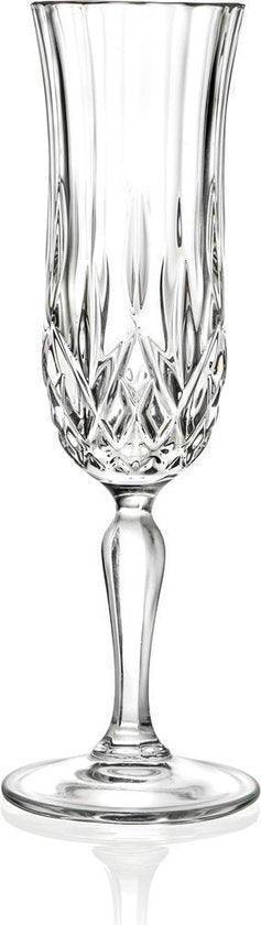 Champagneflute Opera 130ml (set van 6) - Wijnglazen - RCR Crystal