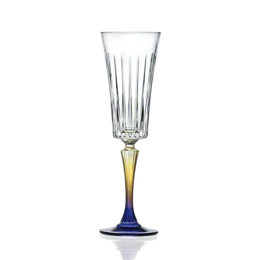 Champagneglas Calici Gipsy (set van 6) - Wijnglazen - RCR Crystal