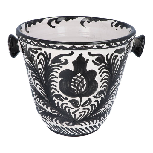 Champagnehouder Pomegranate zwart 21cm - Wijnkoelers - Lenta Living