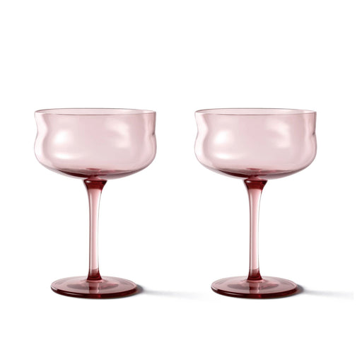 Coupe glazen Swirl Silt (set van 2) - Wijnglazen - Paveau