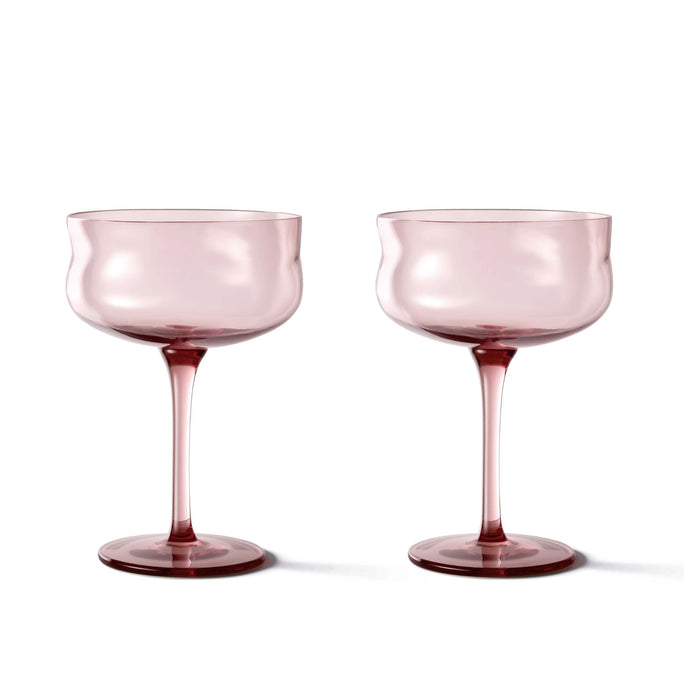 Coupe glazen Swirl Silt (set van 2) - Wijnglazen - Paveau