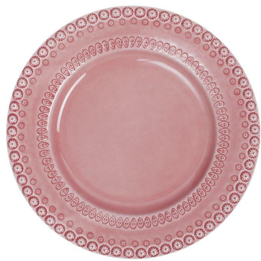Daisy dinner plate 29cm Rose (set of 2) PotteryJo - -. FOODIES IN HEELS