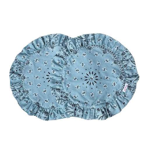 Darcy Placemat Blue Paisley 40cm (set van 2) - Placemats - Club Carlotta