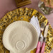Darcy Placemat Mustard Paisley 40cm (set van 2) - Placemats - Club Carlotta