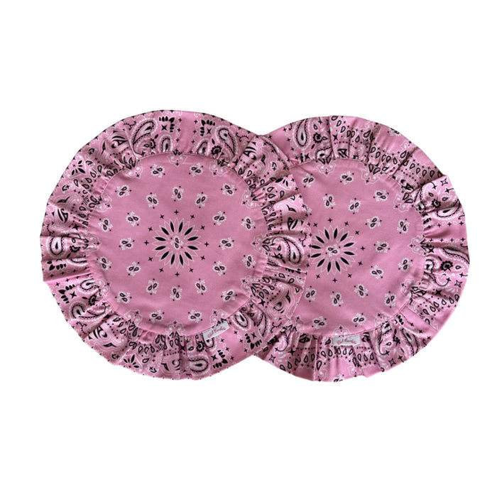 Darcy Placemat Pink Paisley 40cm (set van 2) - Placemats - Club Carlotta