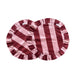 Darcy Placemat Pink & Red 40cm (set van 2) - Placemats - Club Carlotta