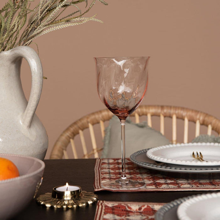 Daria dinerbord 28cm Clean Grey (set van 2) - Dinerborden - PotteryJo