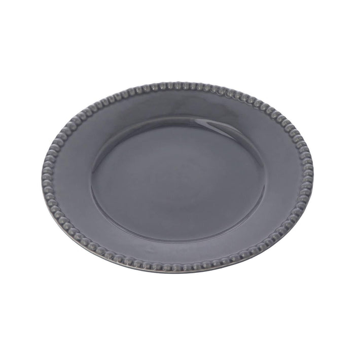 Daria dinerbord 28cm Clean Grey (set van 2) - Dinerborden - PotteryJo
