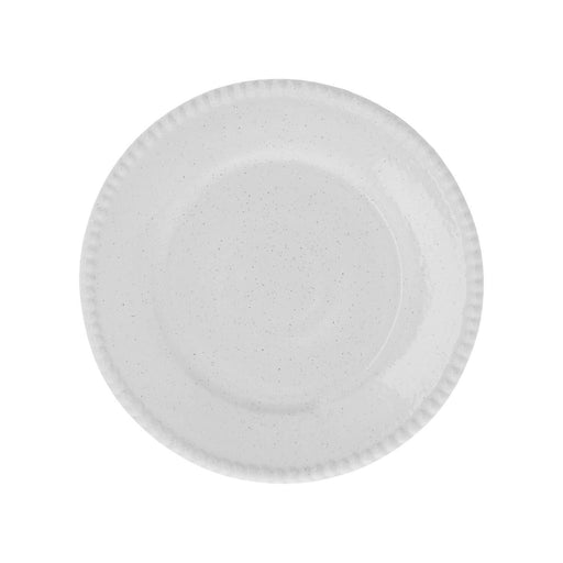 Daria dinerbord 28cm Cotton White Shiny (set van 2) - Dinerborden - PotteryJo