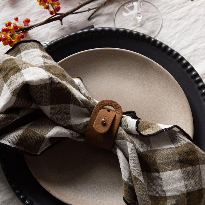 Daria dinerbord 28cm Ink Black (set van 2) - Dinerborden - PotteryJo