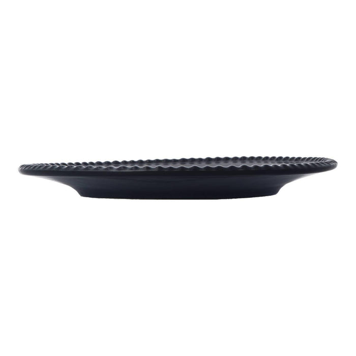 Daria dinerbord 28cm Ink Black (set van 2) - Dinerborden - PotteryJo