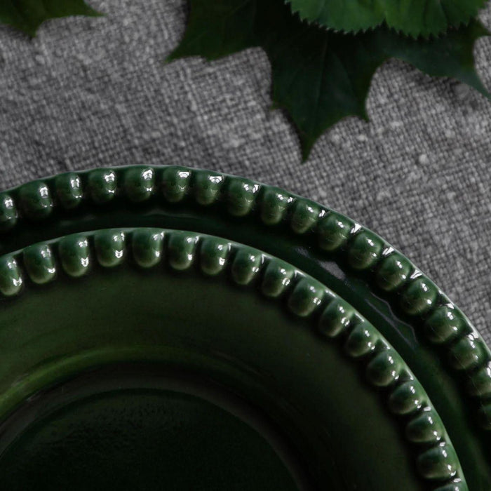 Daria ontbijtbord 22cm Moss (set van 2) - Kleine borden - PotteryJo