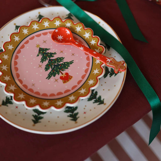 Dessertbordjes Christmas 15cm - Kleine borden - All the Luck in the World