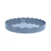 Dienblad Chambray Sint - jakobsschelp rond 40cm - Schalen - Addison Ross