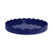 Dienblad Navy Sint - jakobsschelp rond 50cm - Serveerplateaus - Addison Ross