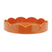 Dienblad Orange Sint - jakobsschelp rond 20cm - Schalen - Addison Ross
