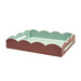 Dienblad Ottomane Cherry & Eau de Nil 43x33cm - Serveerplateaus - Addison Ross