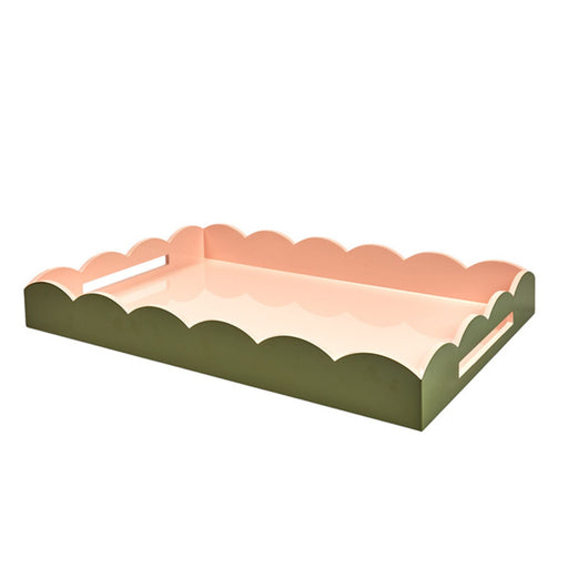 Dienblad Ottomane Khaki & Pink 66x43cm - Serveerplateaus - Addison Ross
