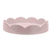 Dienblad Pale Pink Sint - jakobsschelp rond 20cm - Schalen - Addison Ross