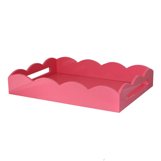 Dienblad Pink Sint - jakobsschelp rechthoek 43cm - Schalen - Addison Ross