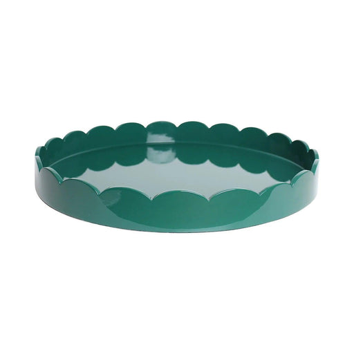 Dienblad Racing Green Sint - jakobsschelp rond 50cm - Schalen - Addison Ross