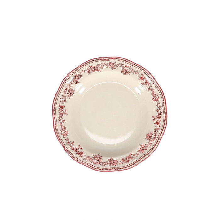 Diep bord 23/17xH4cm burgundy Cyril - Diepe borden - SP Collection