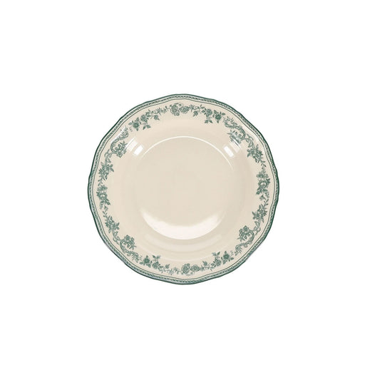 Diep bord 23/17xH4cm green Cyril - Diepe borden - SP Collection