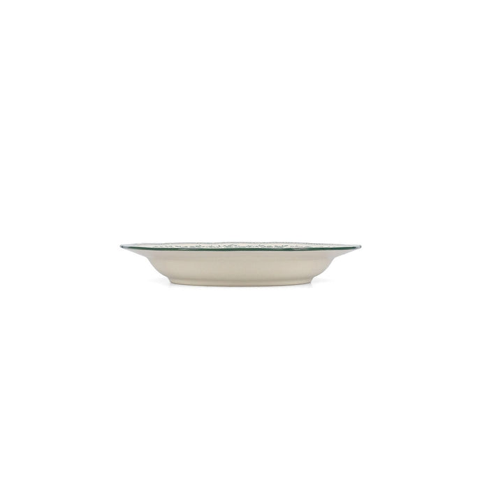 Diep bord 23/17xH4cm green Cyril - Diepe borden - SP Collection