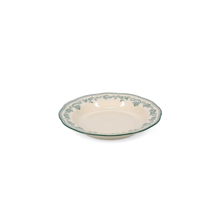 Diep bord 23/17xH4cm green Cyril - Diepe borden - SP Collection