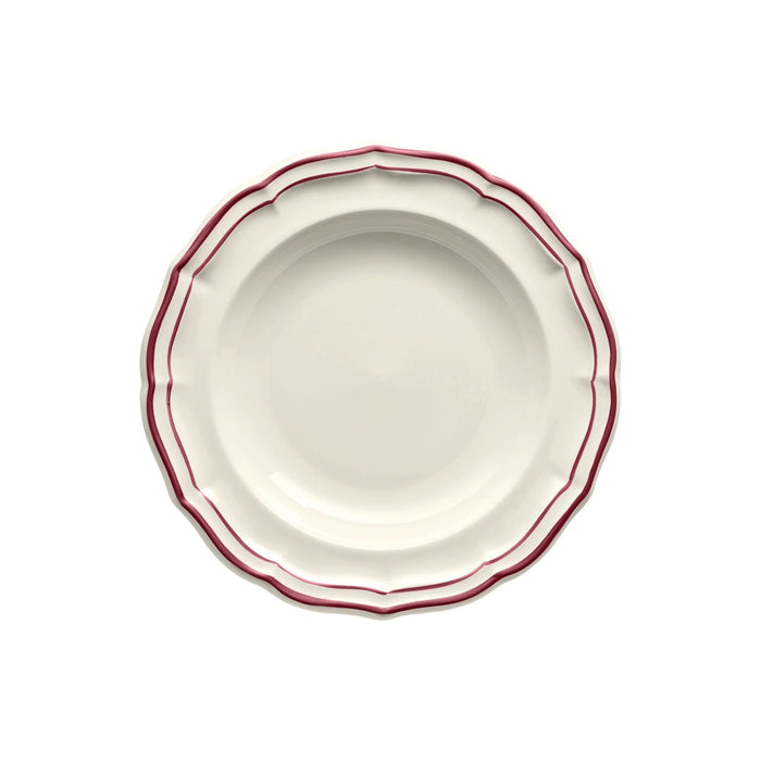Diep bord Filet Bordeaux / Burgundy 22,5cm - Diepe borden - Gien