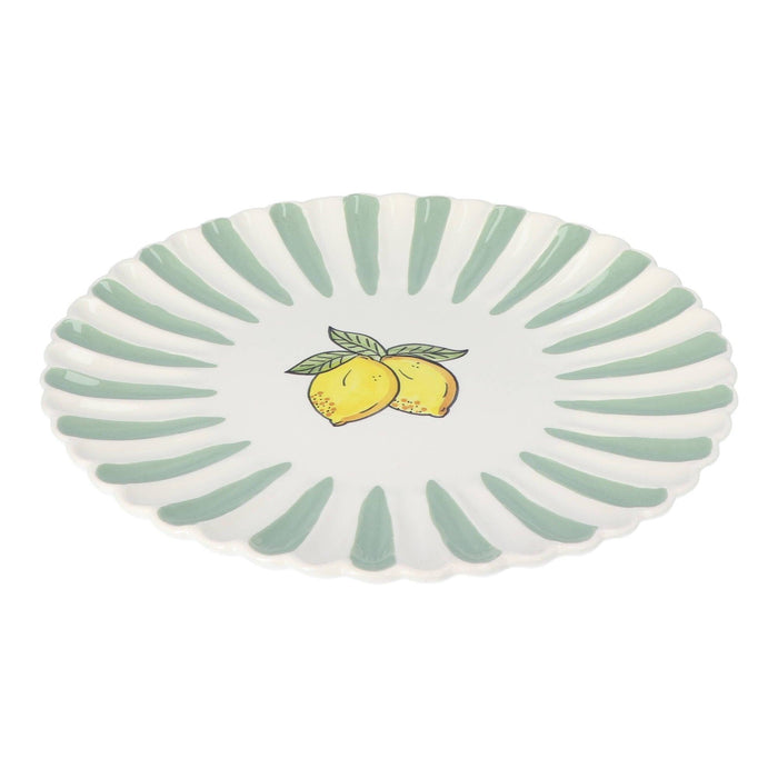 Dinerbord Coquille Citron 28cm Dishes & Deco - FOODIES IN HEELS