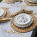 Dinerbord Filet Manganese (set van 4) - Dinerborden - Gien