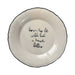 Dinerbord geschulpt Born to be wild but I have bills 27cm - Dinerborden - Studio Noticed