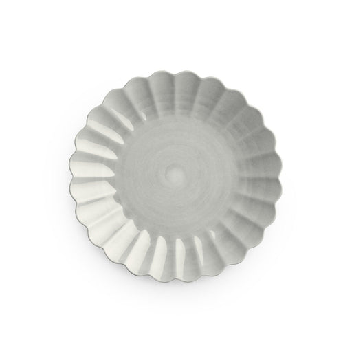 Dinner plate Oyster 28cm gray Mateus - FOODIES IN HEELS
