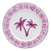 Dinerbord Palmera paars met lila 26cm - Dinerborden - Lenta Living