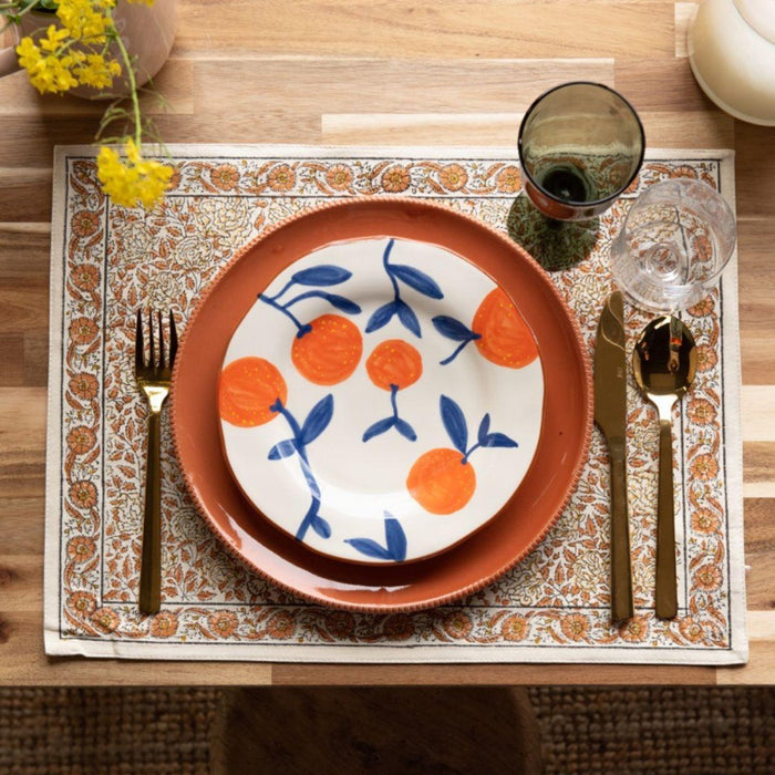 Dinerbord Pizzolato Coral 28,5cm - Dinerborden - Enza Fasano