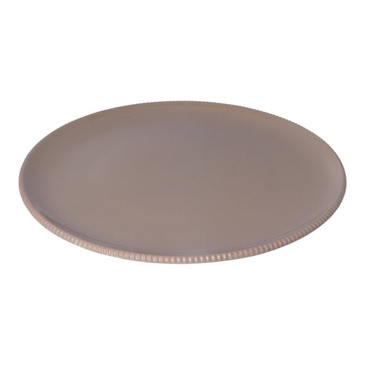 Dinerbord Pizzolato Warm Taupe 28,5cm - Dinerborden - Enza Fasano