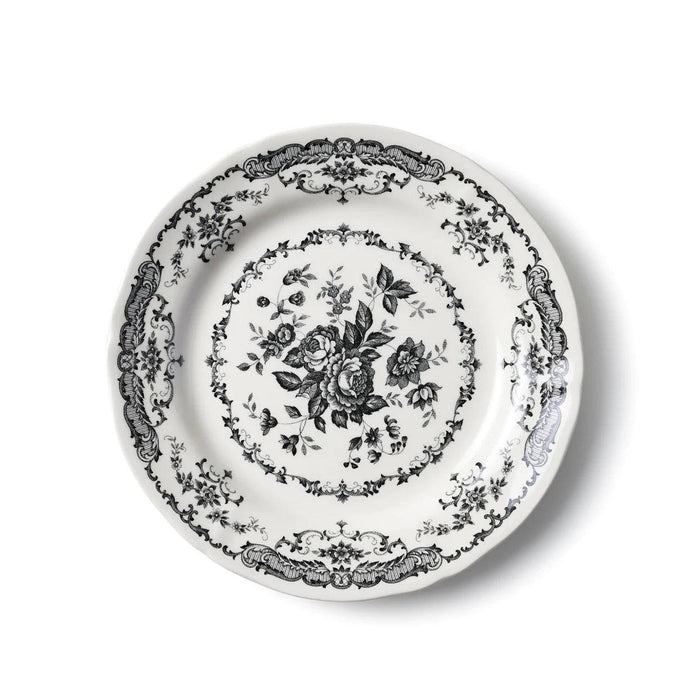 Dinerbord Rose Zwart 26cm (set van 6) - Dinerborden - Bitossi
