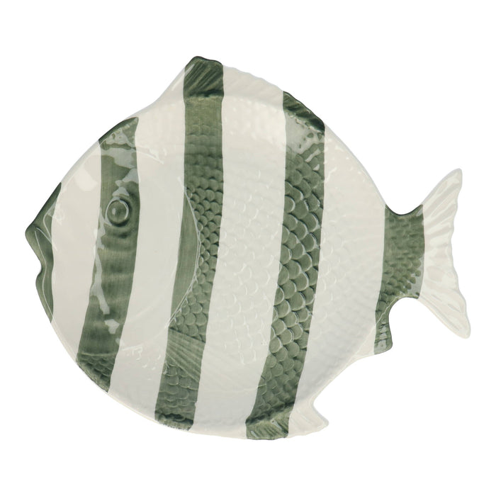 Dinerbord The Fishes Green 27cm - Dinerborden - Les Ottomans