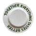 Dinerbord Together everything tastes better 27cm - Dinerborden - Studio Noticed