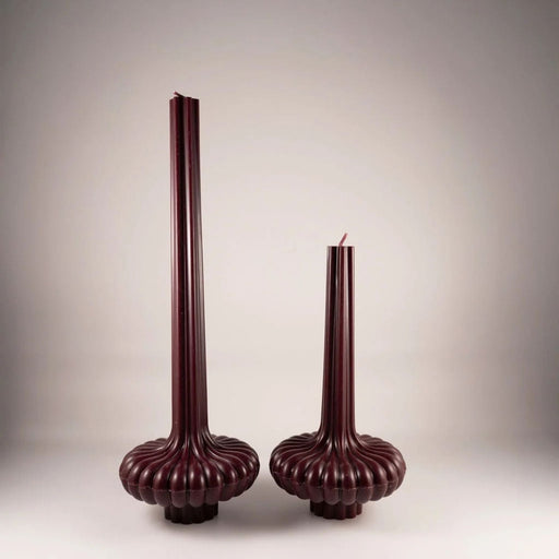 Élégants - Grande taille paars 30cm - Kaarsen - Elie